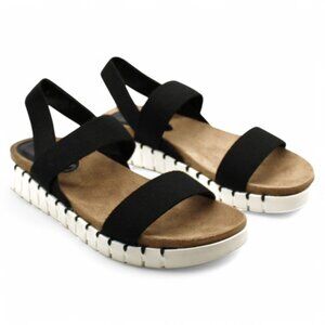 Milaaf Womens Slip on Open Toe Flat Sandals